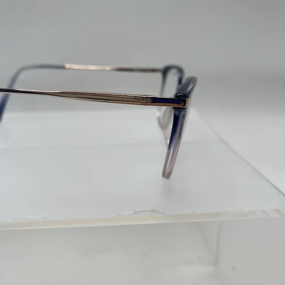 Ted Baker eyeglasses Women FRAME ONLY TFW011 61-15-135 Blue Gold 561